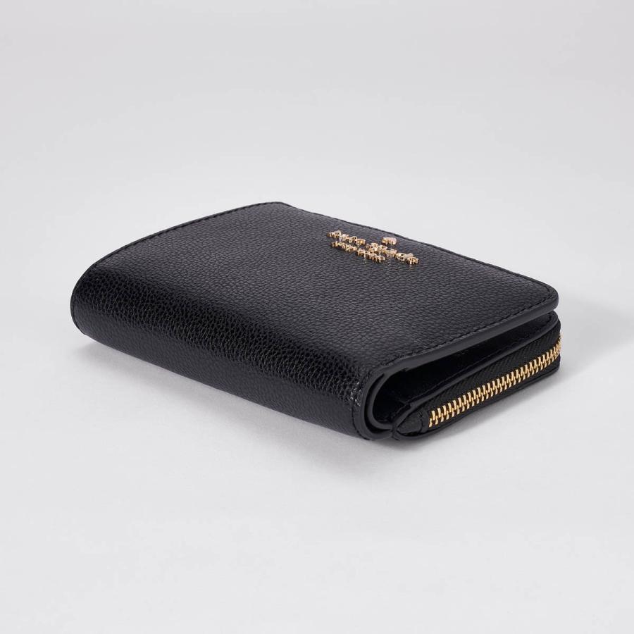 並行輸入 ケイトスペード 2つ折り財布 kate spade ぺブルレザー KN764 001 レディース ブラック 黒 | kate spade NEW YORK | 02