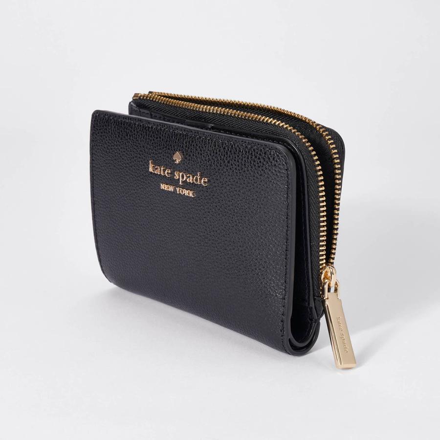 並行輸入 ケイトスペード 2つ折り財布 kate spade ぺブルレザー KN764 001 レディース ブラック 黒 | kate spade NEW YORK | 03