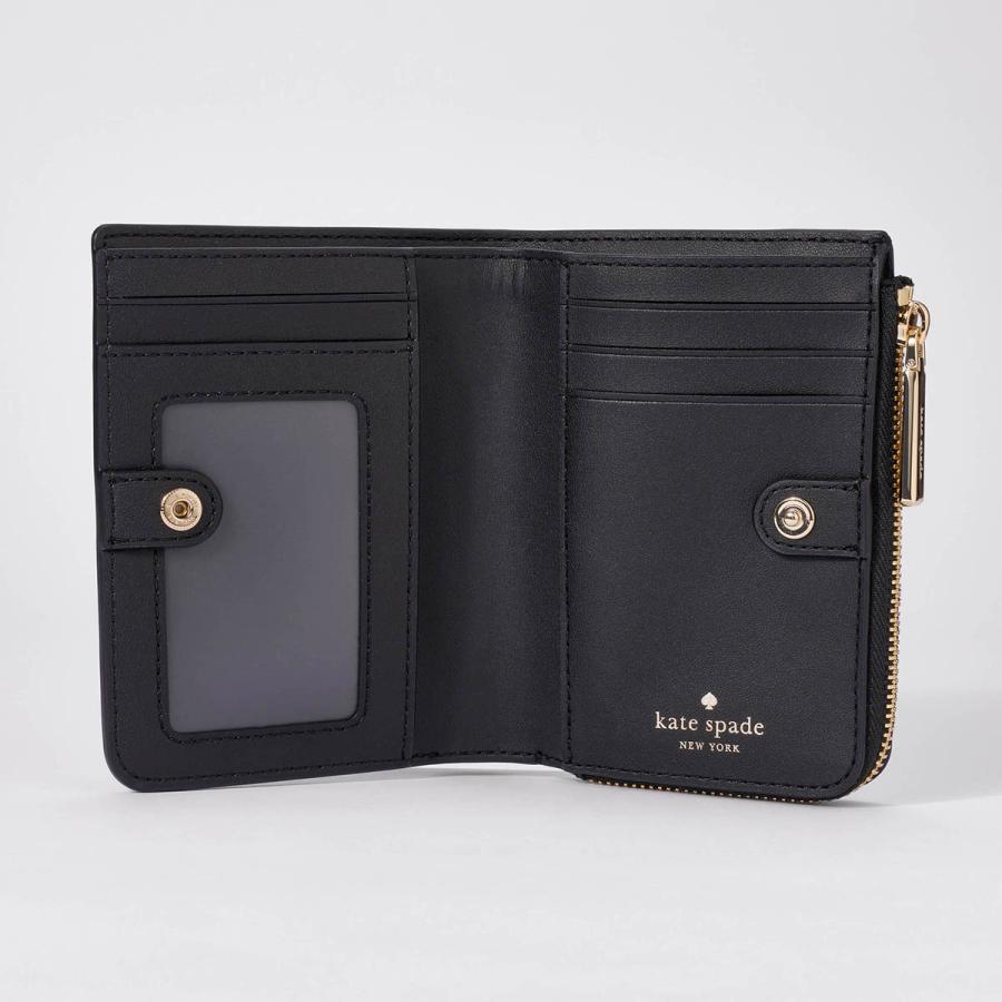 並行輸入 ケイトスペード 2つ折り財布 kate spade ぺブルレザー KN764 001 レディース ブラック 黒 | kate spade NEW YORK | 04