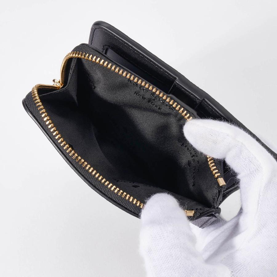 並行輸入 ケイトスペード 2つ折り財布 kate spade ぺブルレザー KN764 001 レディース ブラック 黒 | kate spade NEW YORK | 06