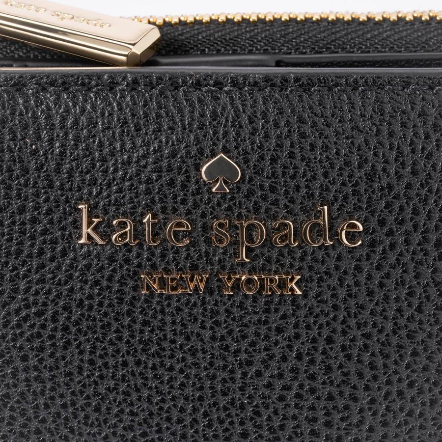 並行輸入 ケイトスペード 2つ折り財布 kate spade ぺブルレザー KN764 001 レディース ブラック 黒 | kate spade NEW YORK | 07