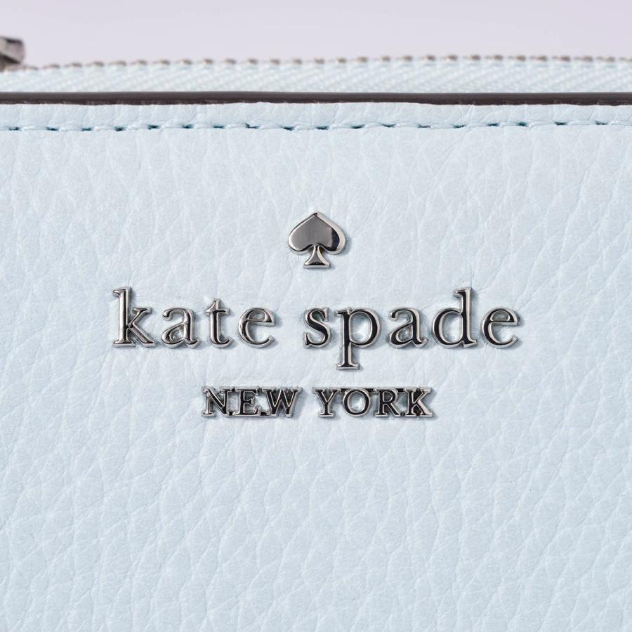 並行輸入 ケイトスペード 2つ折り財布 kate spade ぺブルレザー KN766 403 レディース ペールブルー 水色 | kate spade NEW YORK | 07