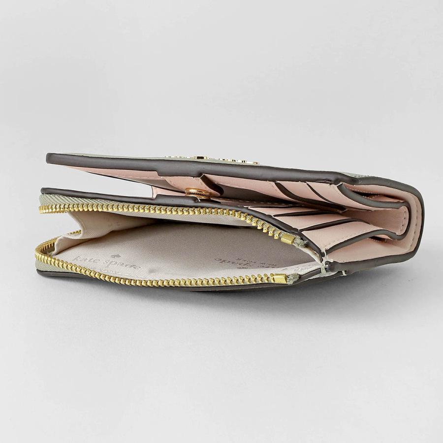 並行輸入 ケイトスペード 2つ折り財布 kate spade マディソン KN767 020レディース グレー | kate spade NEW YORK | 06