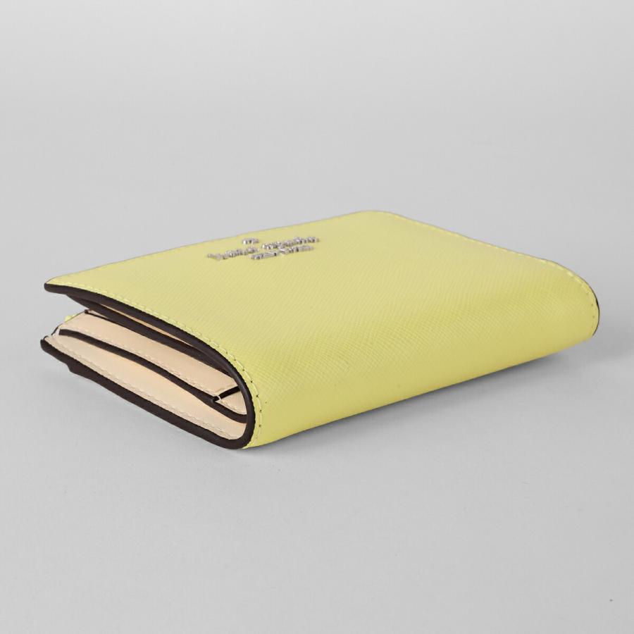 並行輸入 ケイトスペード 2つ折り財布 kate spade マディソン KN767 302 レディース イエロー 黄色 | kate spade NEW YORK | 02