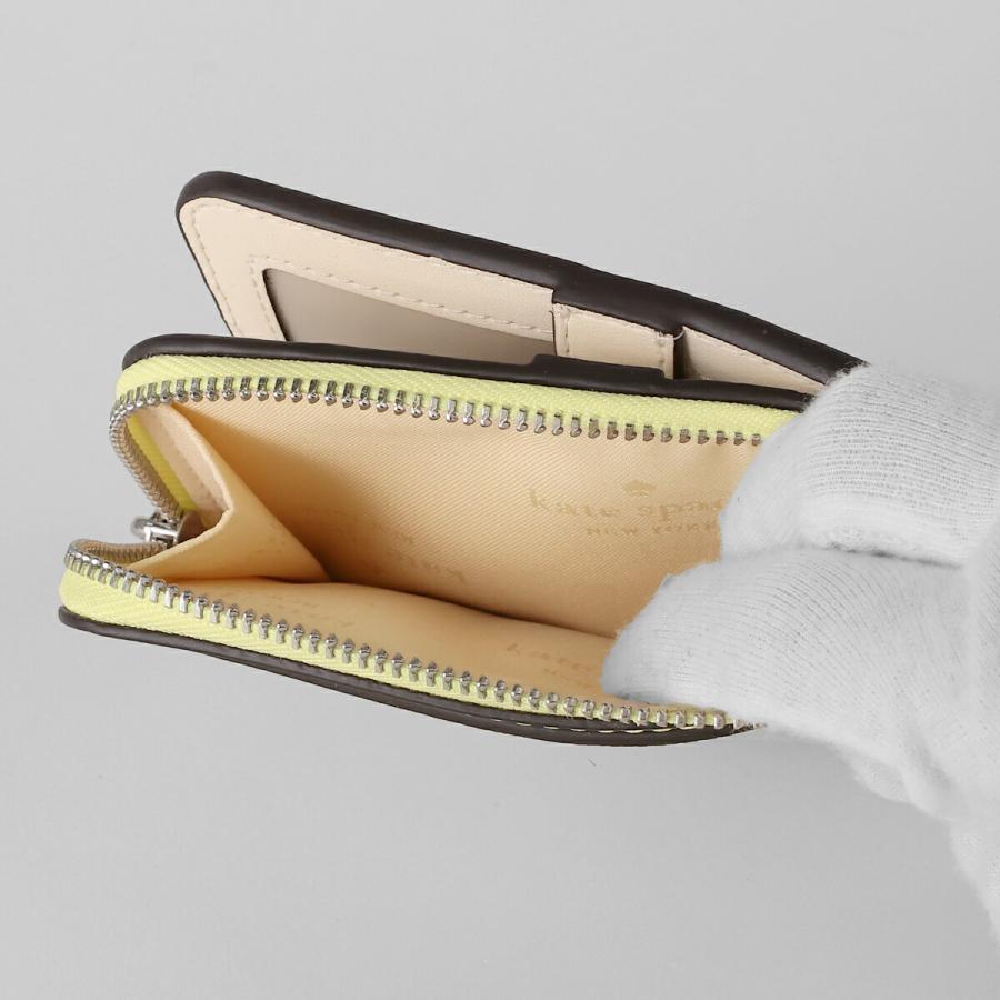 並行輸入 ケイトスペード 2つ折り財布 kate spade マディソン KN767 302 レディース イエロー 黄色 | kate spade NEW YORK | 06