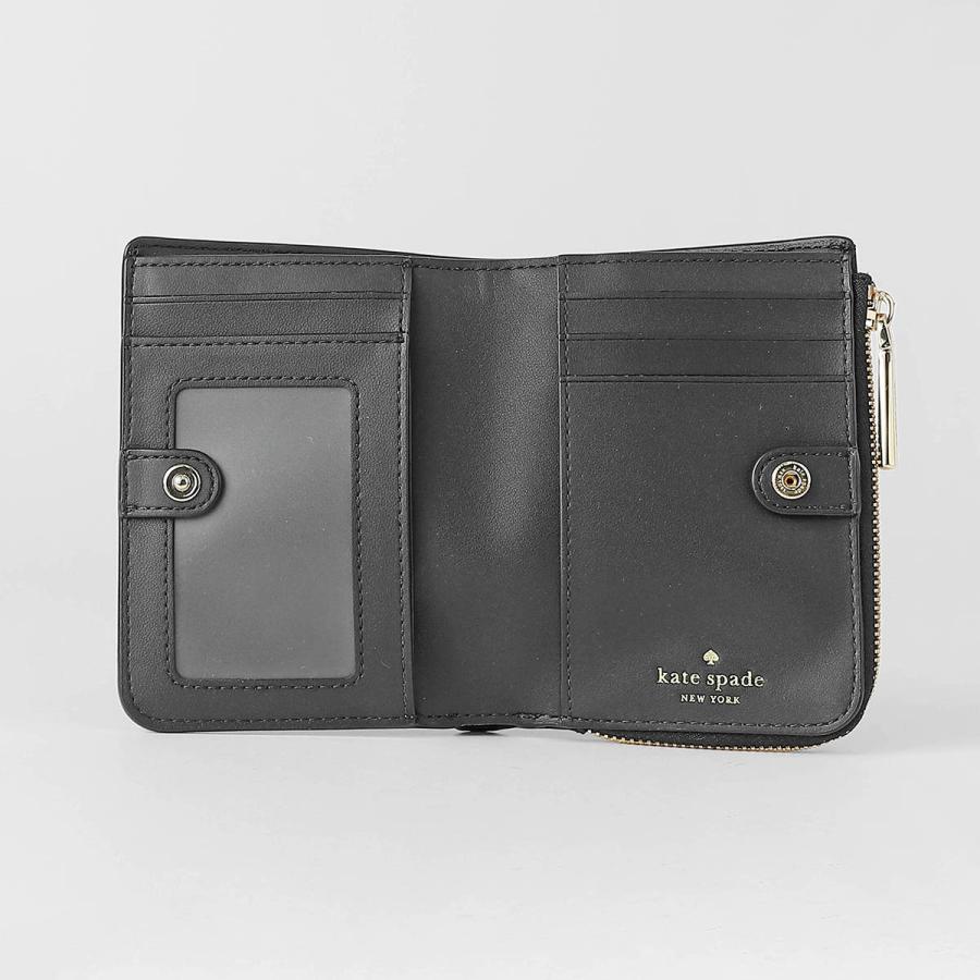 並行輸入 ケイトスペード 2つ折り財布 kate spade スペード フラワー KN768 001 レディース ブラック 黒 | kate spade NEW YORK | 04