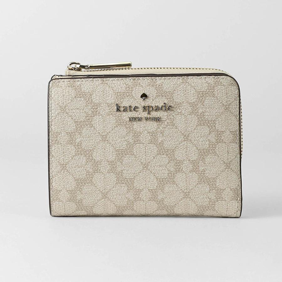 並行輸入 ケイトスペード 2つ折り財布 kate spade スペード フラワー KN768 250レディース ベージュ | kate spade NEW YORK