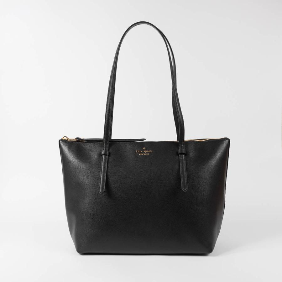 並行輸入 ケイトスペード トートバッグ kate spade ペブルレザー KO140 001 レディース ブラック | kate spade NEW YORK