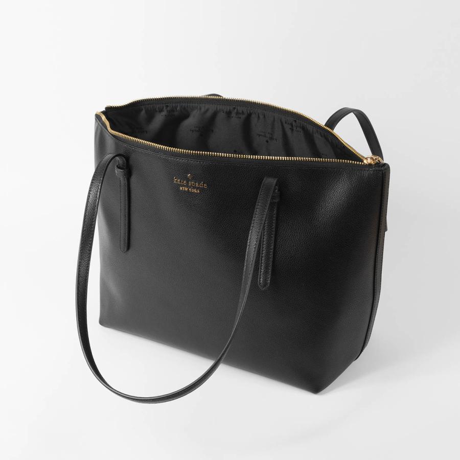 並行輸入 ケイトスペード トートバッグ kate spade ペブルレザー KO140 001 レディース ブラック | kate spade NEW YORK | 03