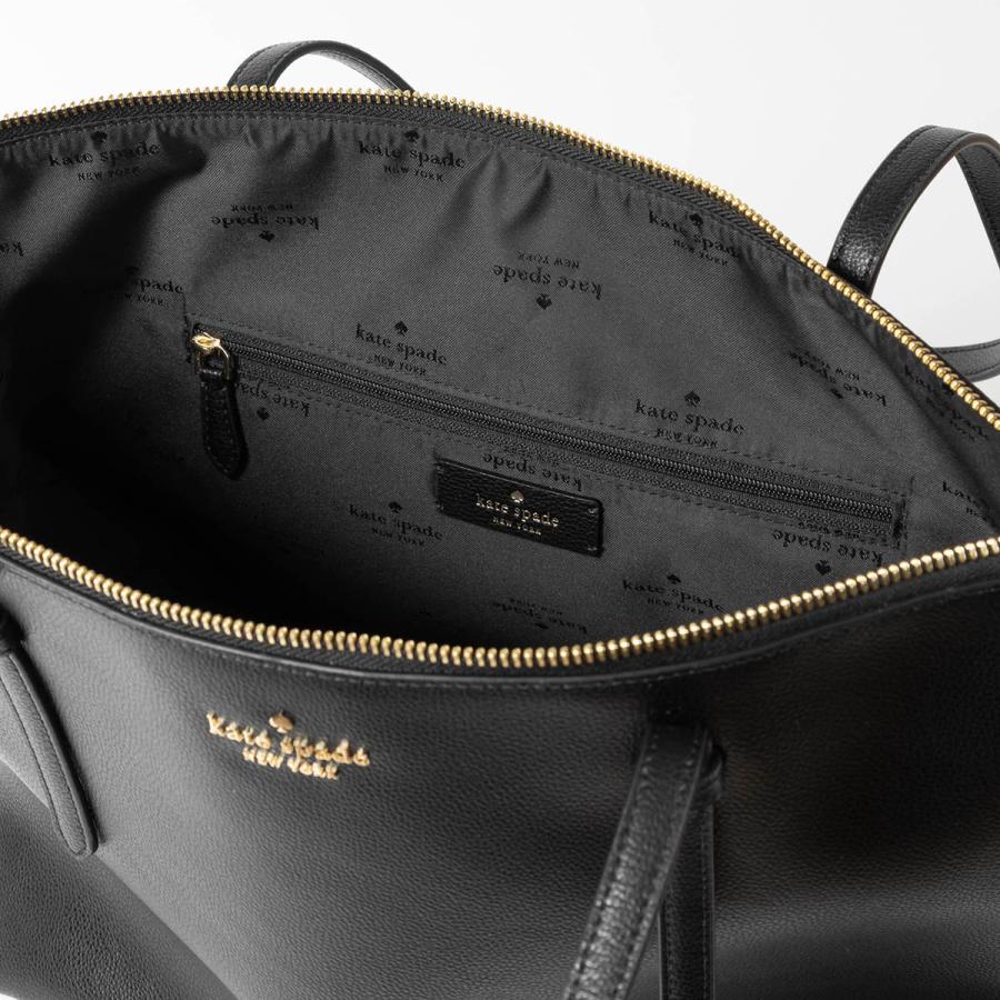 並行輸入 ケイトスペード トートバッグ kate spade ペブルレザー KO140 001 レディース ブラック | kate spade NEW YORK | 08