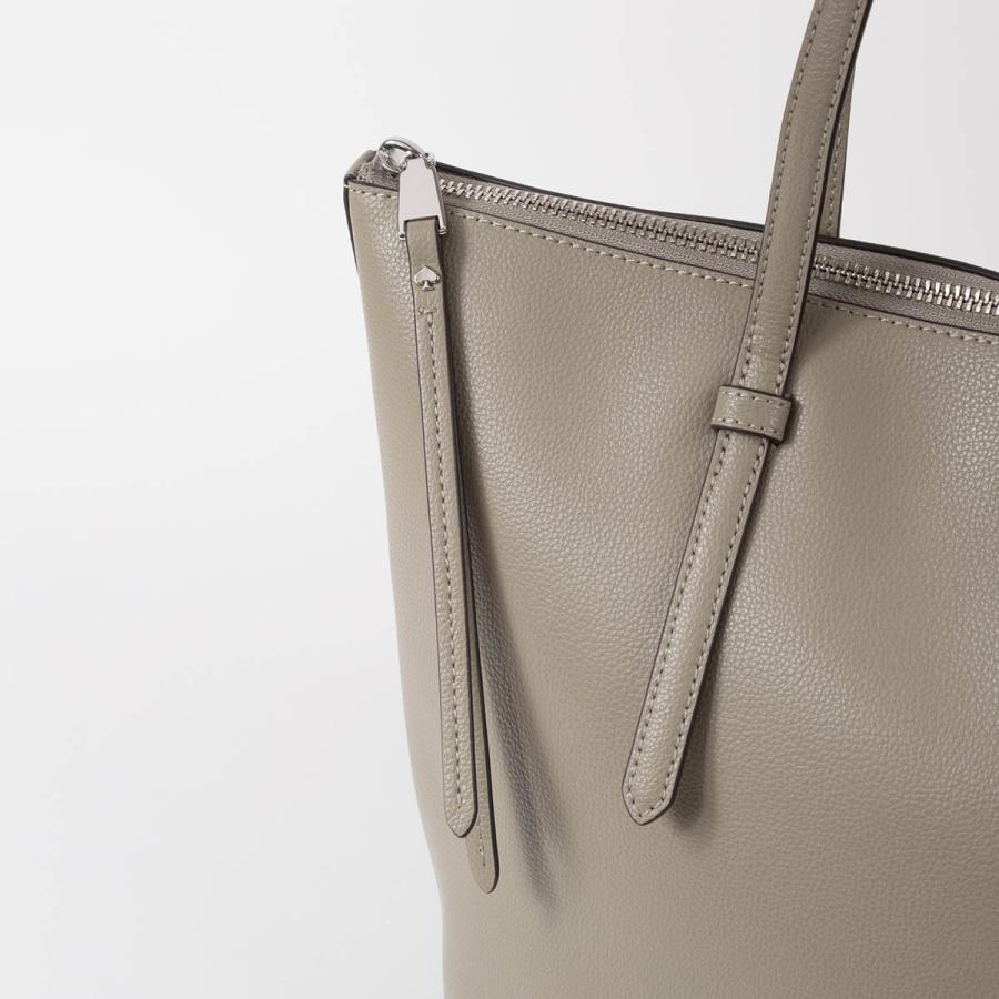 並行輸入 ケイトスペード トートバッグ kate spade ペブルレザー KO140 020 レディース グレージュ | kate spade NEW YORK | 07