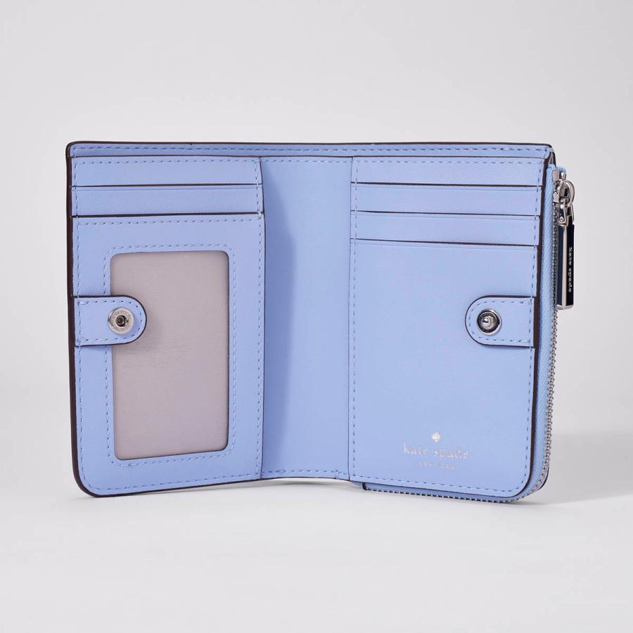 並行輸入 ケイトスペード 2つ折り財布 kate spade フローラル KO553 403 レディース ペールブルー 水色 | kate spade NEW YORK | 04