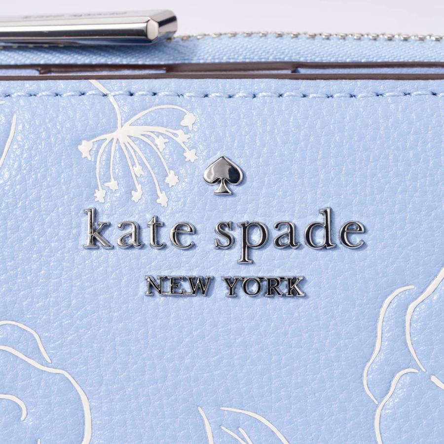 並行輸入 ケイトスペード 2つ折り財布 kate spade フローラル KO553 403 レディース ペールブルー 水色 | kate spade NEW YORK | 07
