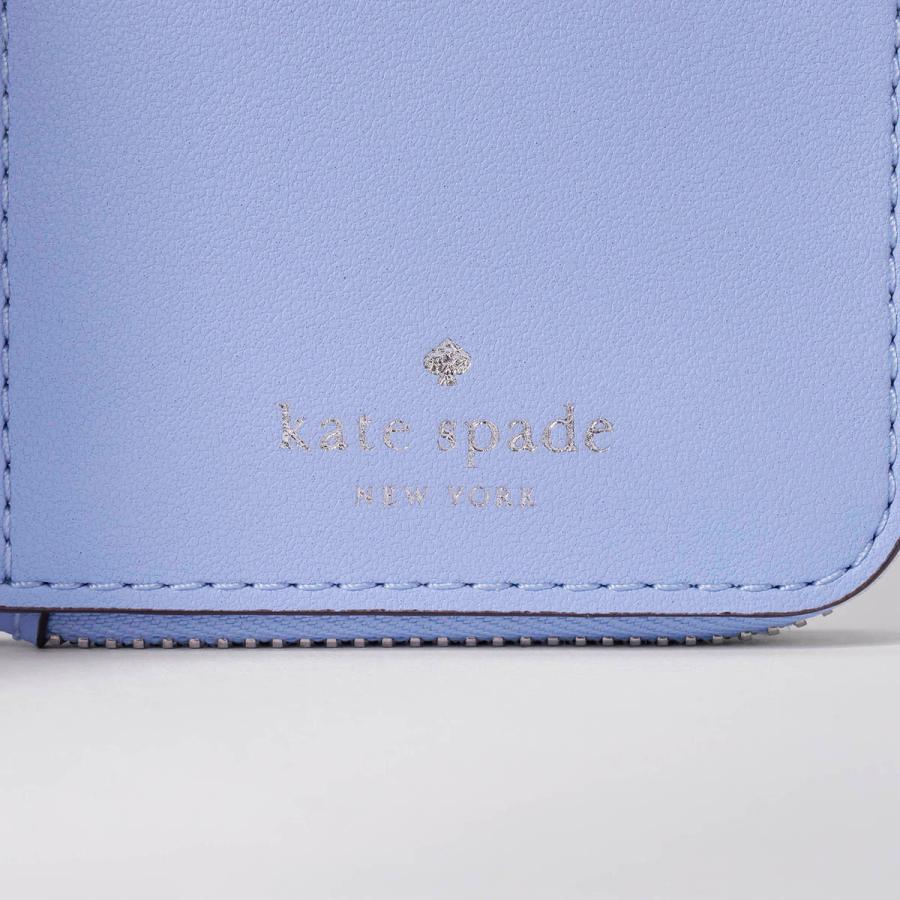 並行輸入 ケイトスペード 2つ折り財布 kate spade フローラル KO553 403 レディース ペールブルー 水色 | kate spade NEW YORK | 08