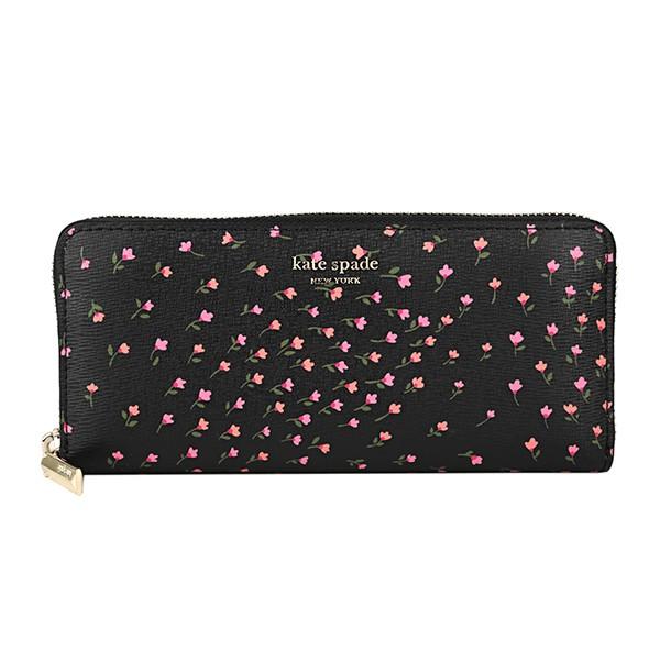 ケイトスペード 長財布(ラウンドファスナー) kate spade シルビア メドー PWRU7544 098｜brstring