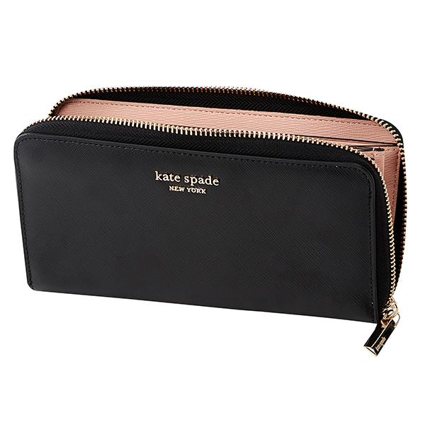 kate spade NEW YORK ケイトスペード 長財布(ラウンドファスナー kate spade NEW YORK ケイトスペード 長財布(ラウンドファスナー