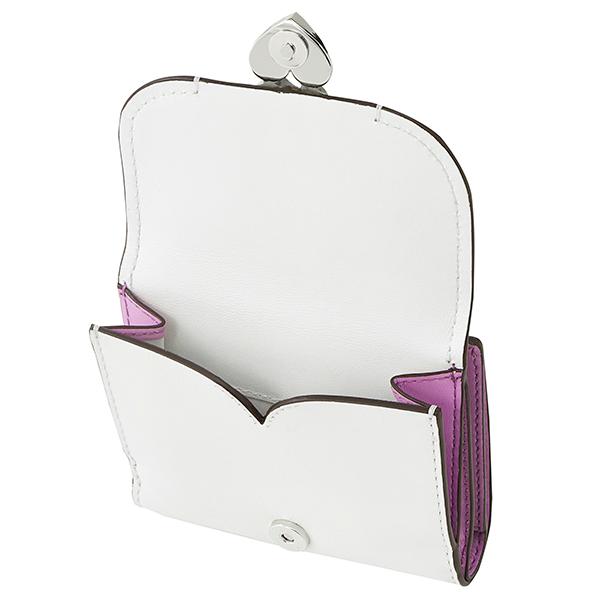 ケイトスペード 2つ折り財布 バイフォールド フラップ ウォレット Pwru78 104 ホワイト 白 パープル Gktpwru ブランドストリートリング 通販 Yahoo ショッピング