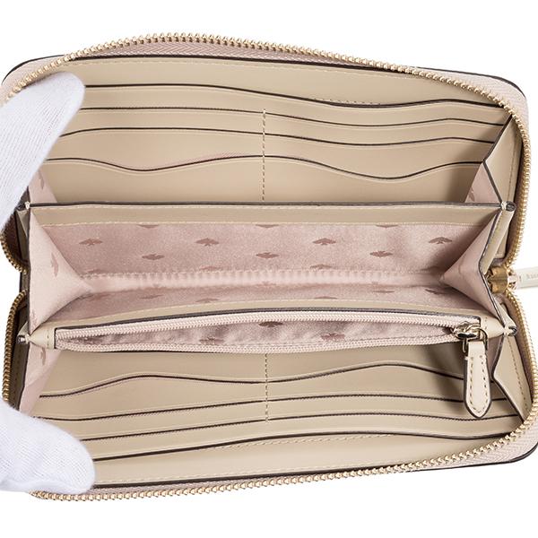 並行輸入 ケイトスペード 長財布 kate spade レイラ WLR00402 250レディース ベージュ ホワイト | kate spade NEW YORK | 04