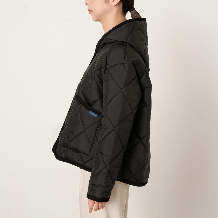 並行輸入 ラベンハム ジャケット LAVENHAM ビッグキルト ジップド クレイドン ウィメンズ フード付きジャケット LV10114レディース | LAVENHAM | 06