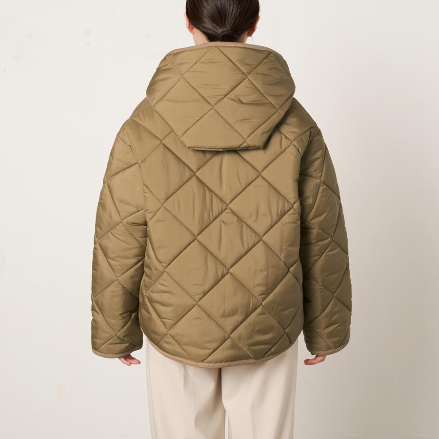 並行輸入 ラベンハム ジャケット LAVENHAM ビッグキルト ジップド クレイドン ウィメンズ フード付きジャケット LV10114レディース | LAVENHAM | 11