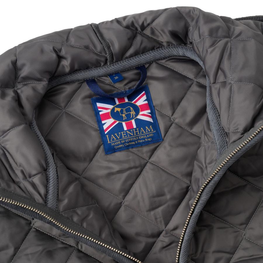 並行輸入 ラベンハム ジャケット LAVENHAM クレイドン フード付きキルティングジャケット LV12005メンズ | LAVENHAM | 14