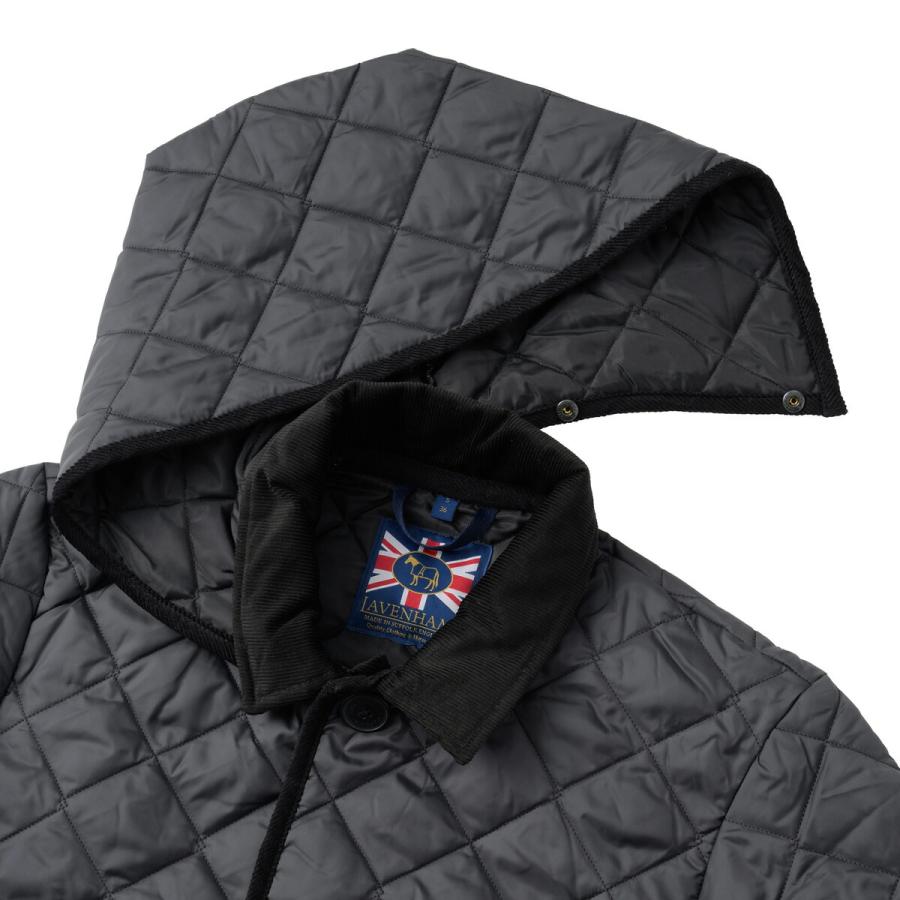 並行輸入 ラベンハム ジャケット LAVENHAM デンストン フード付きキルティングジャケット SLJ9004メンズ | LAVENHAM | 15