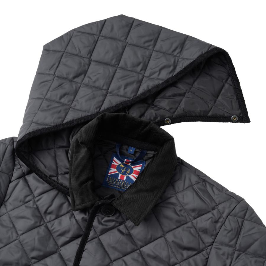 並行輸入 ラベンハム ジャケット デンストン フード付きキルティングジャケット SLJ9004 | LAVENHAM | 10