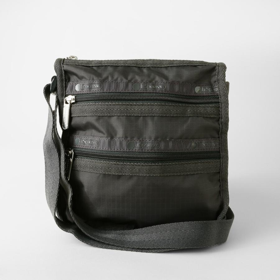 並行輸入 レスポートサック ショルダーバッグ LeSportsac ミディアムスリージップ 1009 R112レディース グレー 灰色 | LeSportsac