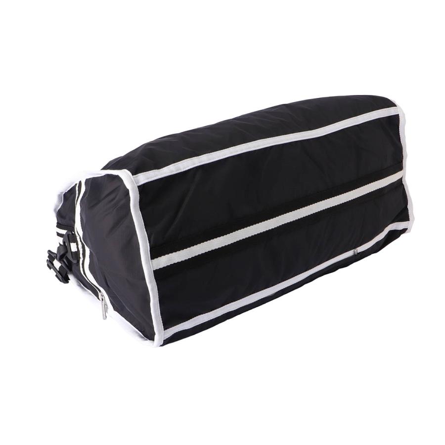 美品 レスポートサック 大容量 ブラック バッ LeSportsac DELUXE XL WEEKENDER リサイクルドブラックJP（ボストンバッグ