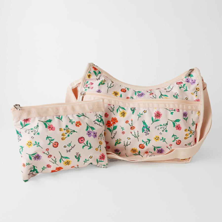 並行輸入 レスポートサック ショルダーバッグ LeSportsac クラシックホーボー 7520 HD02レディース ペールピンク | LeSportsac