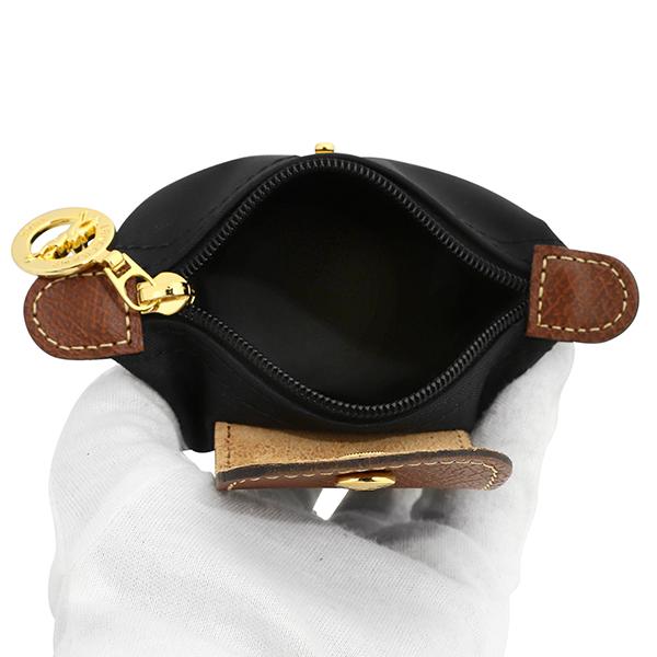 新品 ロンシャン LONGCHAMP ショルダーバッグ ル・プリアージュ キュイール MINI CROSSBODY/COIN PURSE ブラック 新品 ロンシャン LONGCHAMP ショルダーバッグ ル・プリアージュ