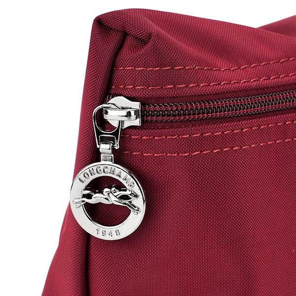 美品 ロンシャン ウエストポーチ ボディバッグ レザー レア色 レッド 美品 ロンシャン ウエストポーチ ボディバッグ レザー レア色