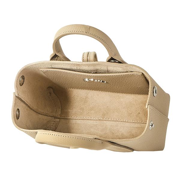 ロンシャン ロゾ ハンドバッグ アイボリー×ベージュ 型押しレザー A4 LONGCHAMP 並行輸入 ロンシャン トートバッグ ル ロゾ L トップ