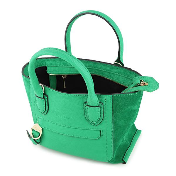 並行輸入 ロンシャン ハンドバッグ LONGCHAMP メールボックス トップハンドルバッグ S 10103 HVQ D01レディース グリーン 緑 爆買の画像