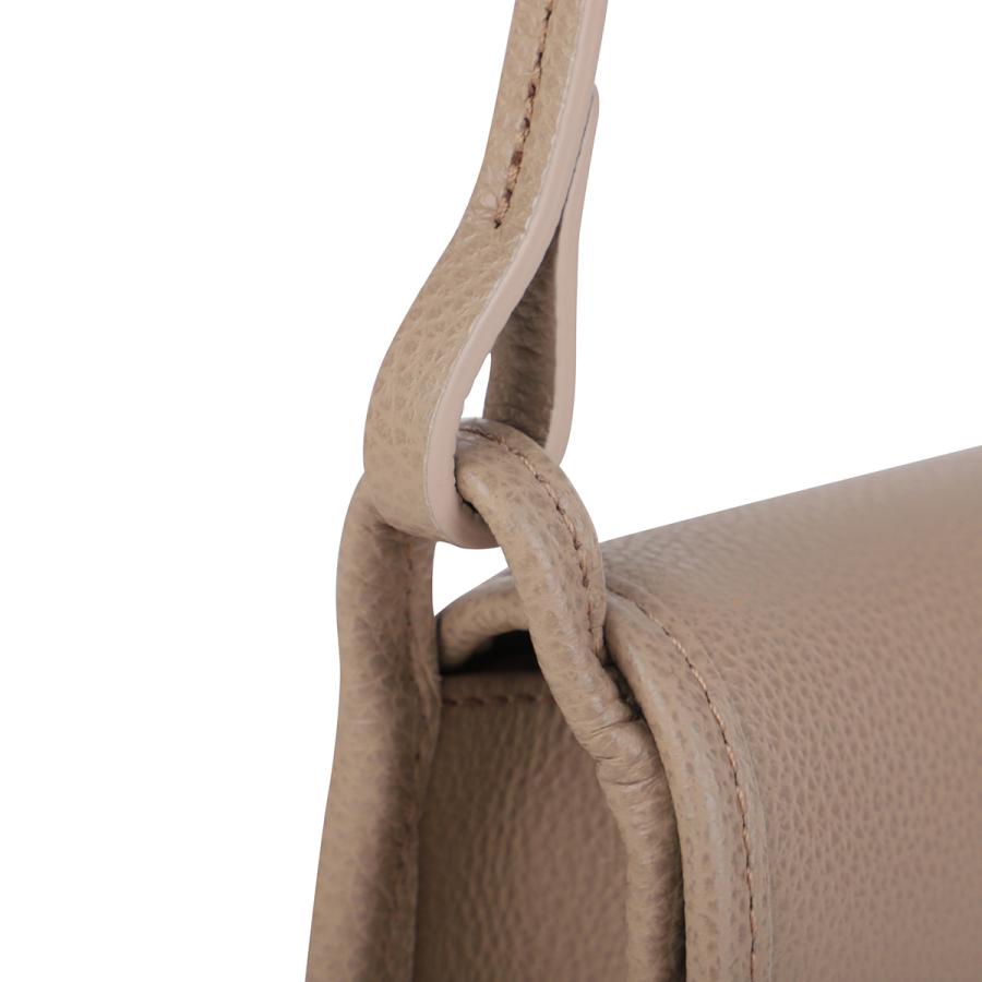 LONGCHAMP ル フローネ ショルダーウォレット グレージュ LONGCHAMP ル フローネ ショルダーウォレット グレージュ