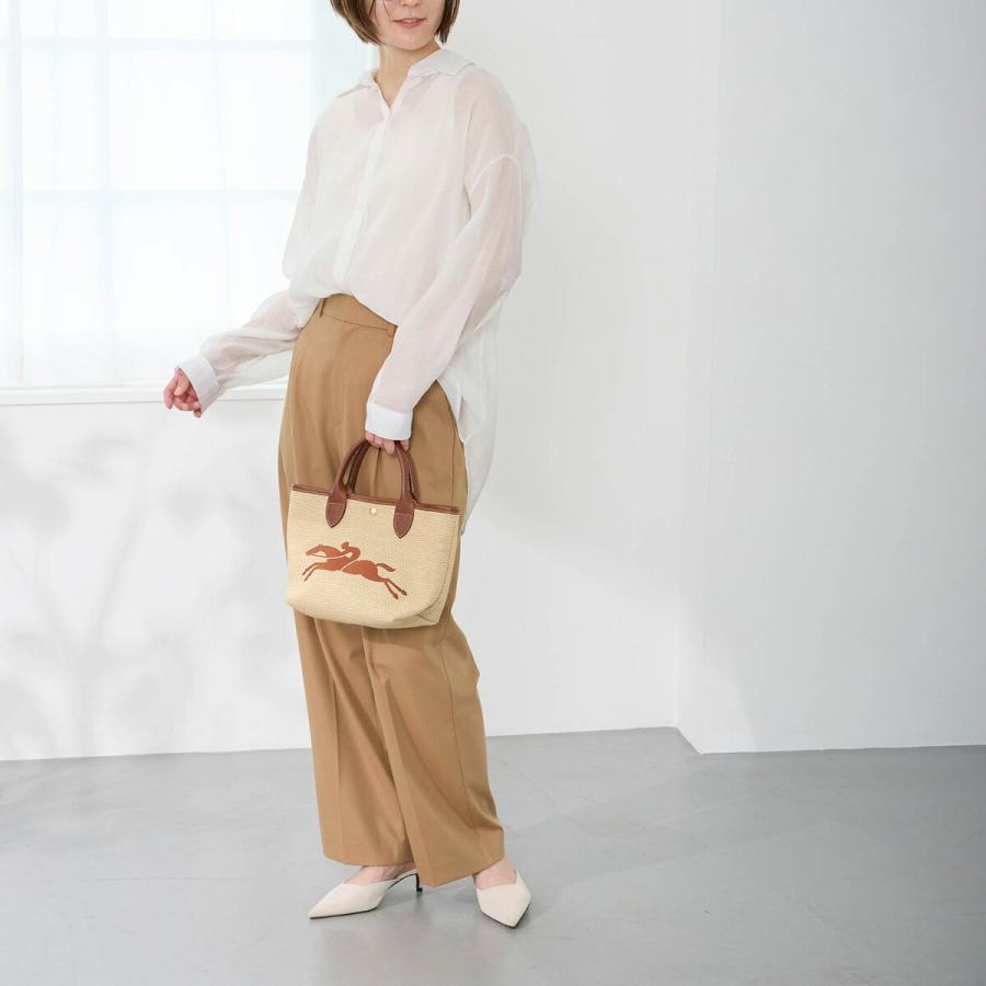 LONGCHAMP 並行輸入 ロンシャン ハンドバッグ パニエ プリ
