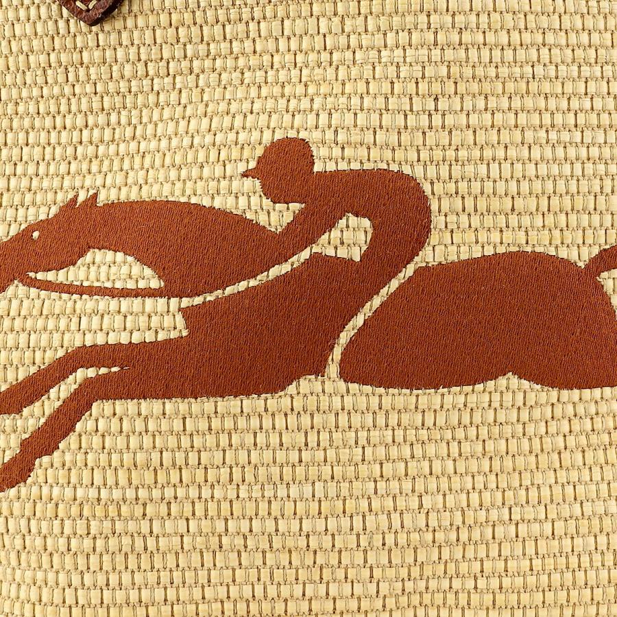 ロンシャン　ル パニエ プリアージュ ブラウン ロンシャン ル パニエ プリアージュ ミニXS トップ かごバッグ