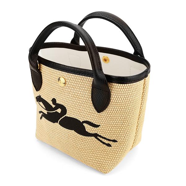 ロンシャン☆ル プリアージュ パリ サントロペ☆ブラウン☆かごバッグ☆ショルダー ル プリアージュ パリ - サントロペ ブラウン LONGCHAMP ロンシャン