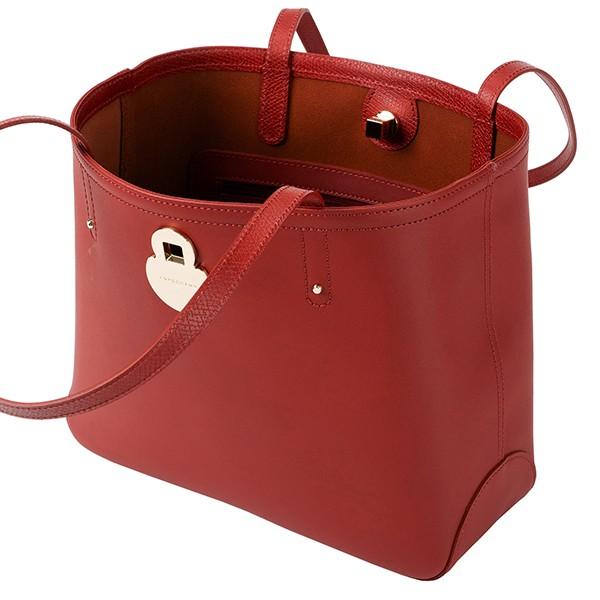 LONGCHAMP（ロンシャン） 並行輸入 トートバッグ レッド系 赤系 キャ