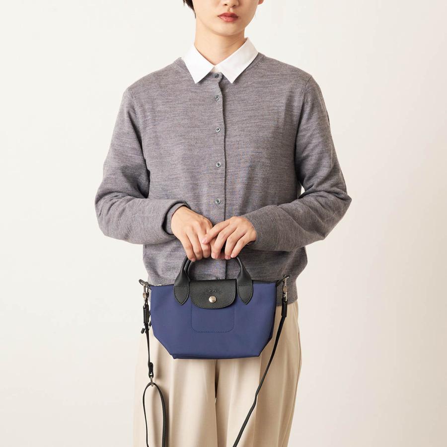 ロンシャン ルプリアージュ ネオ トップハンドルバッグ S ネイビー LONGCHAMP - 新品 ロンシャン ル プリアージュ ネオ トップハンドル