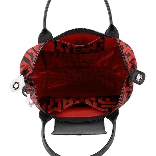 LONGCHAMP ロンシャン ハンドバッグ ブラック 黒 ル・プリアージュ  