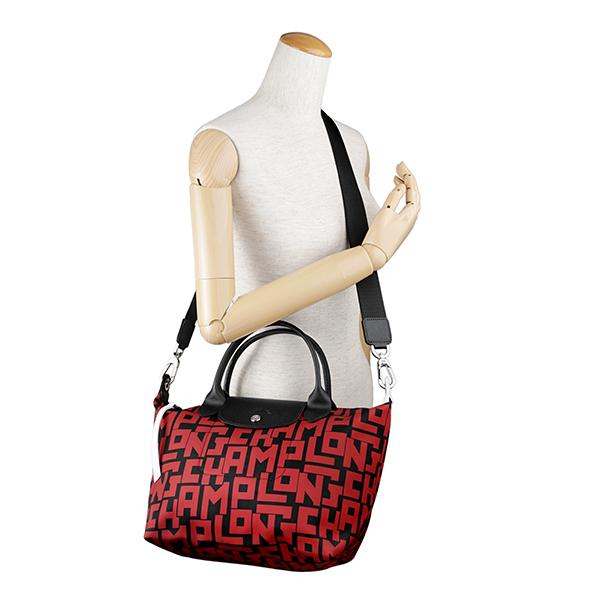 LONGCHAMP ロンシャン ハンドバッグ ブラック 黒 ル・プリアージュ  