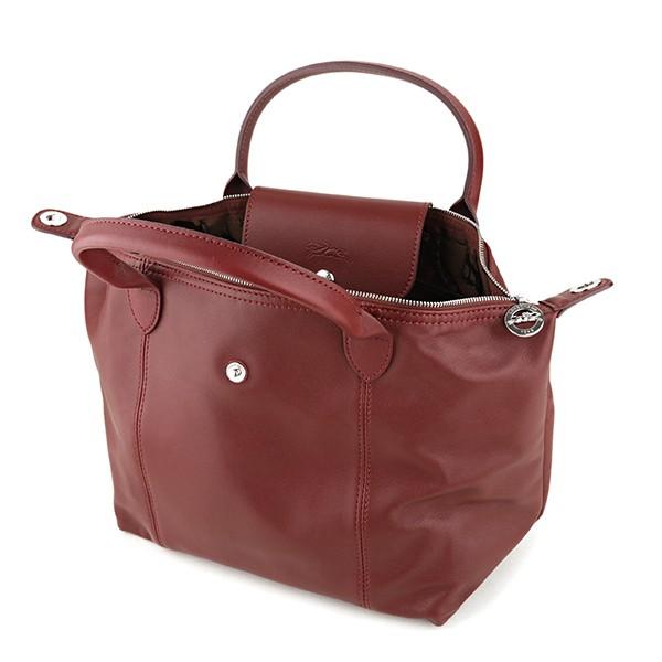 LONGCHAMP ロンシャン ハンドバッグ ダークレッド 赤系 ル・プリ  
