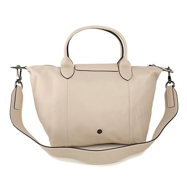 LONGCHAMP 並行輸入 ロンシャン ハンドバッグ ライトベージュ系 ル 