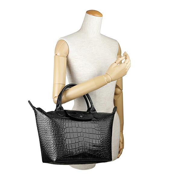 LONGCHAMP ロンシャン ハンドバッグ ル・プリアージュ キュイール TOP  