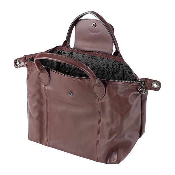 ロンシャン LONGCHAMP プリアージュ キュイール バーガンディ2way ロンシャン LONGCHAMP プリアージュ キュイール バーガンディ2way