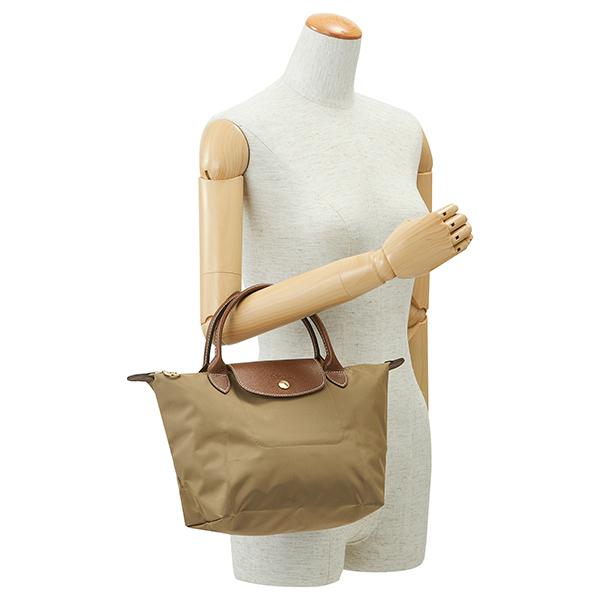 LONGCHAMP ロンシャン ハンドバッグ ベージュ ル・プリアージュ TOP  