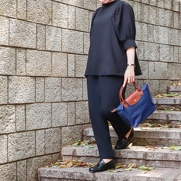 新品未使用品　ロンシャン　ハンドバッグ ネイビー LONGCHAMP（ロンシャン） 並行輸入 ハンドバッグ ル プリアージュ