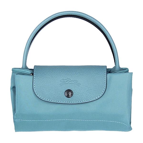 LONGCHAMP ロンシャン ハンドバッグ ライトブルー 水色 ル・プリ