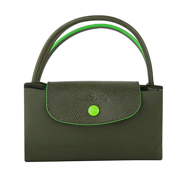LONGCHAMP 並行輸入 ロンシャン ハンドバッグ グリーン 緑 ル・プリ